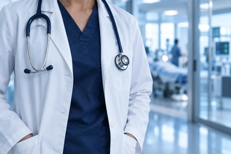 Clinical staff using connected systems